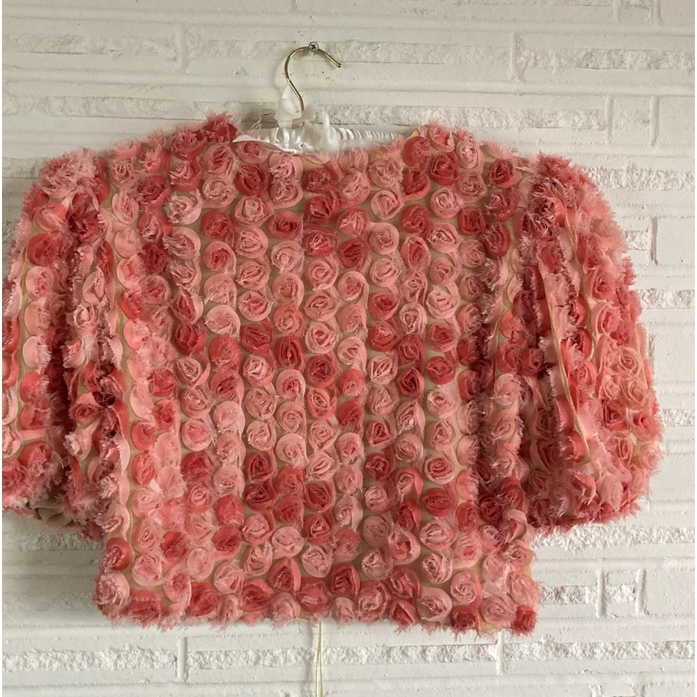 Born short-sleeve rose jacket - Picture 2 of 9